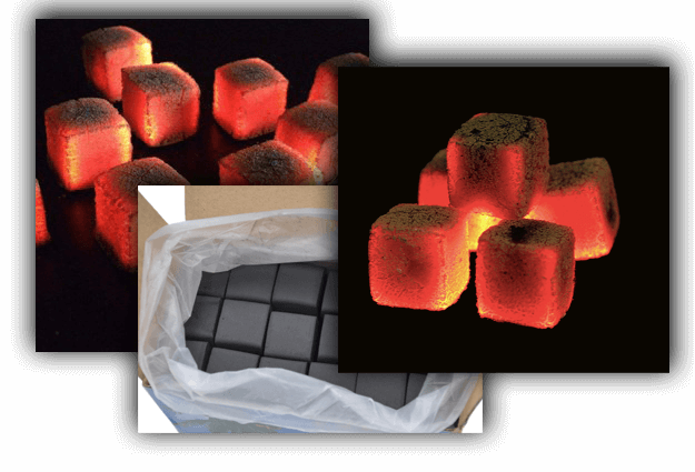 100% natural coconut shell charcoal