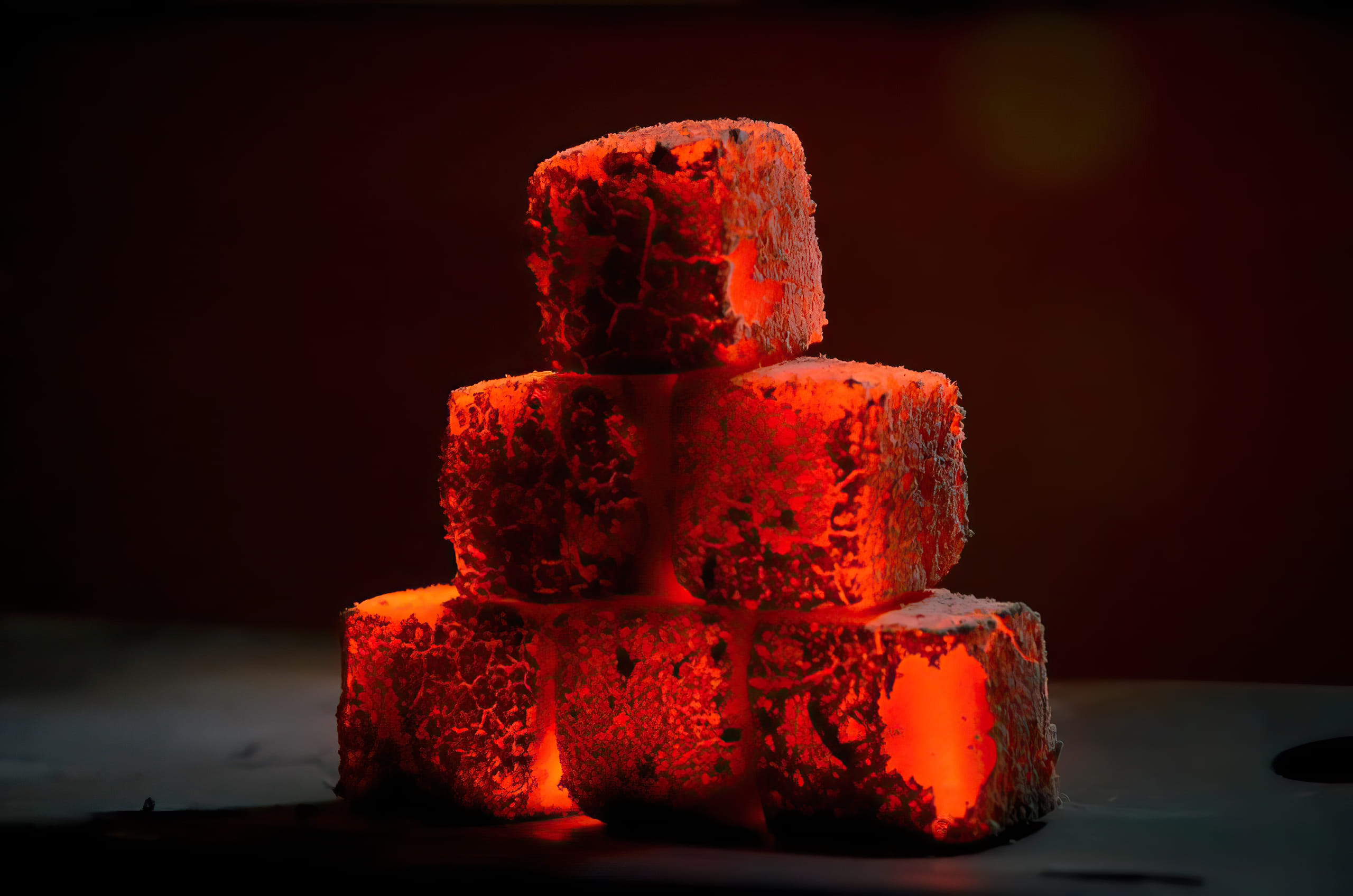 Coconut Shell Charcoal Briquettes